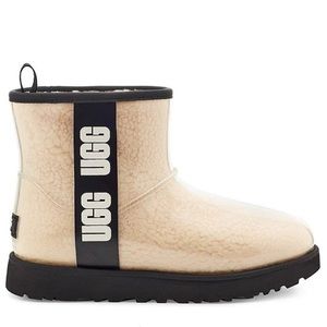 Ugg Classic Clear Mini Size 10 EUC Natural/Black color